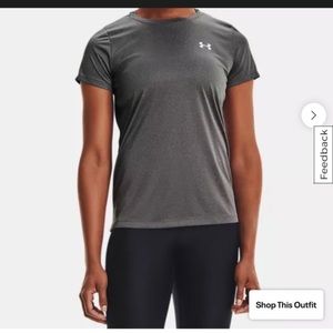 Extra Large Women's UA Velocity Solid Crew Short Sleeve